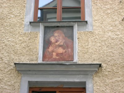 Marktgasse 10 Eichstätt -Madonnenbild