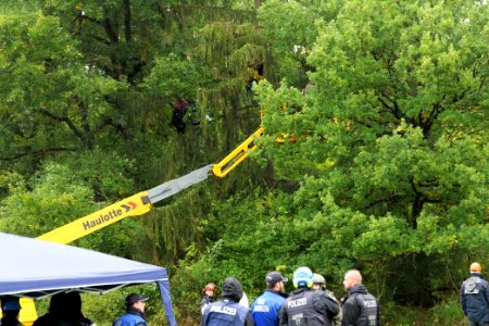 Maulbach forest blockades and protests 2020-10-06 05