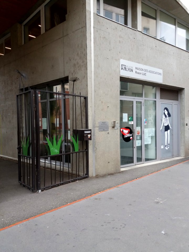 Lyon 4e - Rue Denfert-Rochereau - Maison des associations Robert Luc