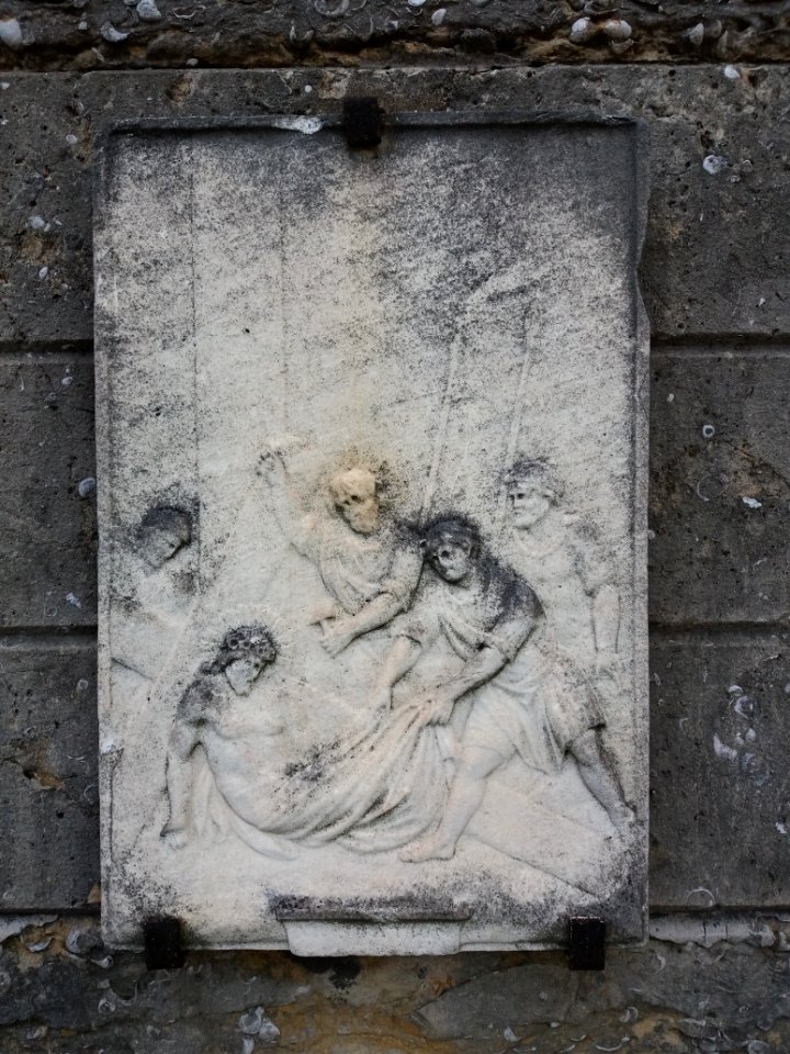 Lyon 5e - Église Saint Irénée, chemin de croix extérieur, station additionnelle (2)