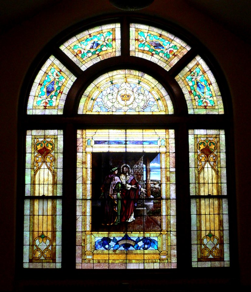 Madison, Nebraska First Presbyterian window S 1