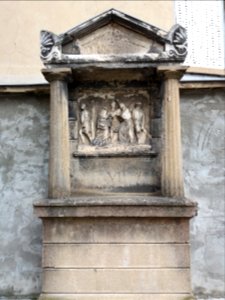 Lyon 5e - Église Saint Irénée, chemin de croix extérieur, station 06