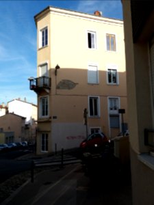 Lyon 4e - Rue Jean Jullien, immeuble à l'angle de la rue Eugène Pons