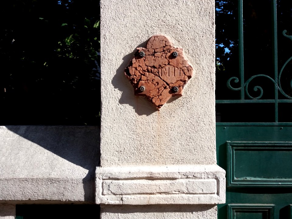 Lyon 3e - Rue Guy, plaque au numéro 3