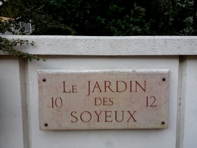 Lyon 4e - Rue Barodet, immeubles aux 10 et 12, Le Jardin des Soyeux