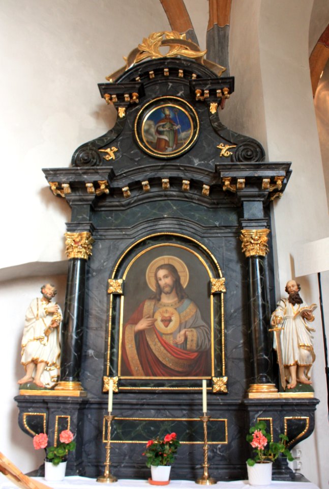 Mörtschach - Kirche - Jerz-Jesu-Altar