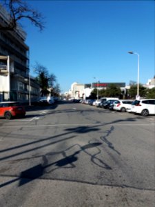 Lyon 7e - Rue Marcel Mérieux, depuis l'avenue Tony Garnier