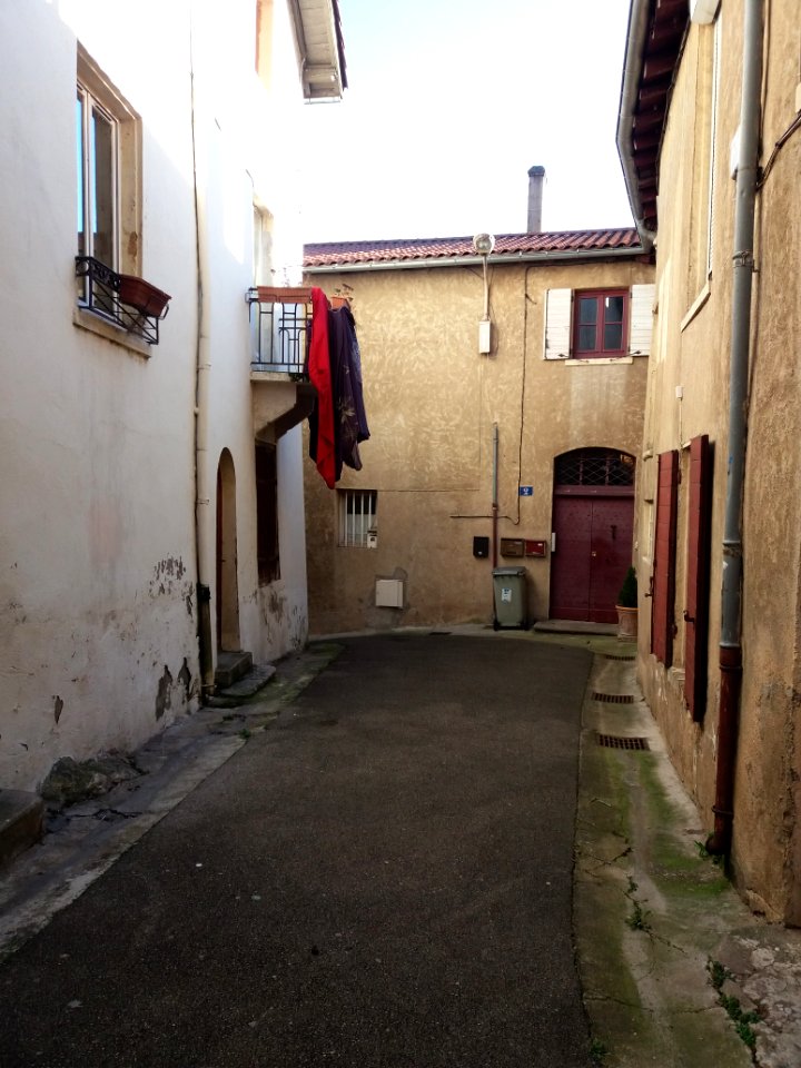 Lyon 9e - Rue Gilgain, au départ de la Grande Rue de Saint-Rambert