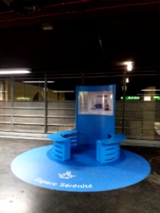 Lyon Metro Ligne B - Station Brotteaux - Espace sérénité
