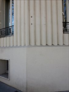 Lyon 6e - Rue Commandant Faurax, plaque manquante à l'angle avec le boulevard des Belges