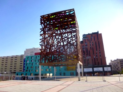 Móstoles - Plaza del Sol, Monumento a la Libertad 01