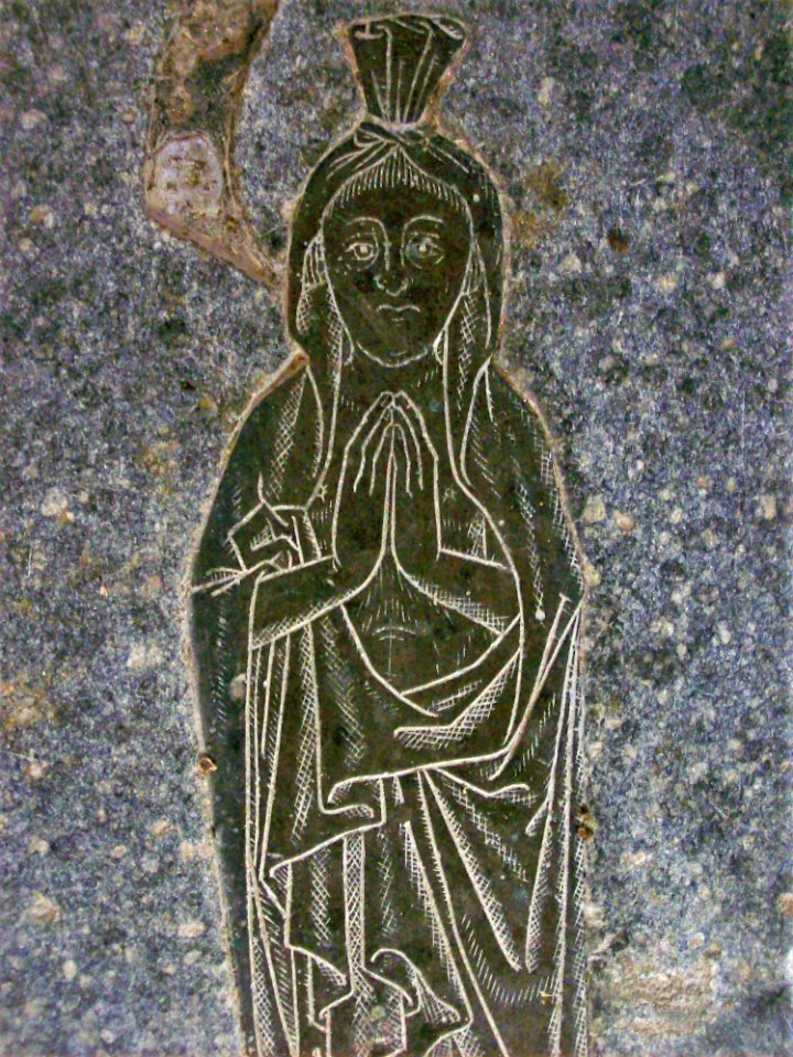 Memorial brass, St Peter, Great Haseley