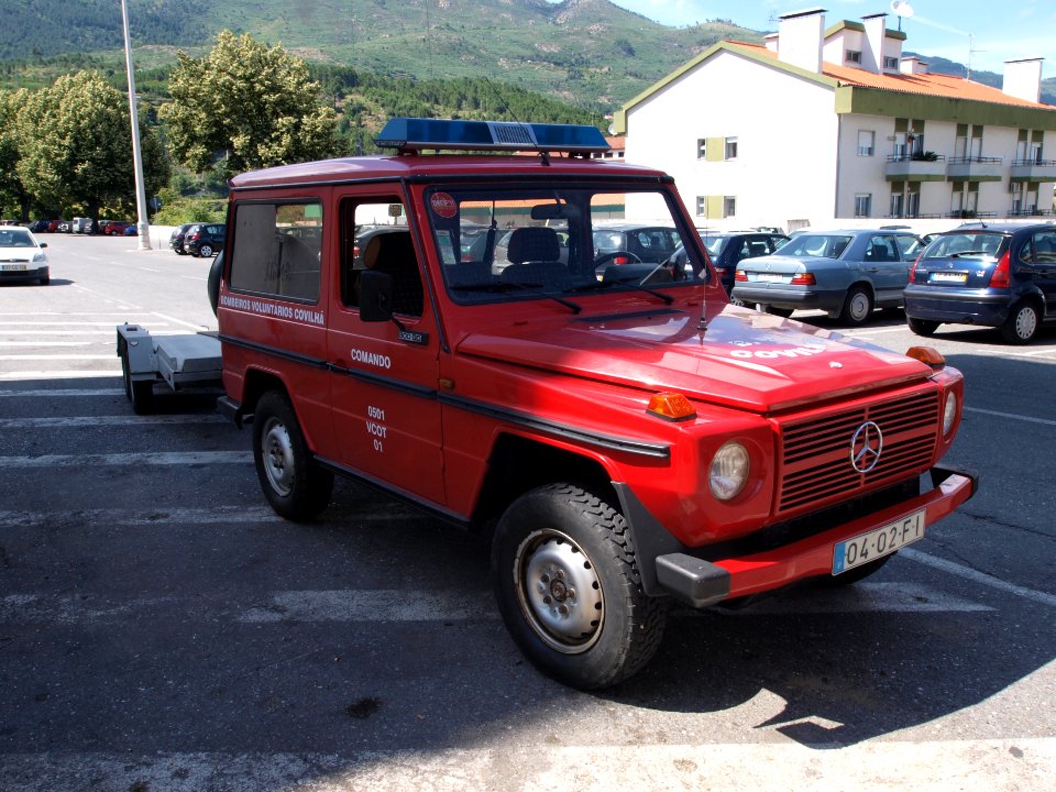 Mercedes 300GD, Commando, Bombeiros Covilhã, Unit 0501 VCOT 01 pic1