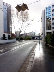 Lyon 6e - Rue des Émeraudes, côté sud depuis l'avenue Thiers