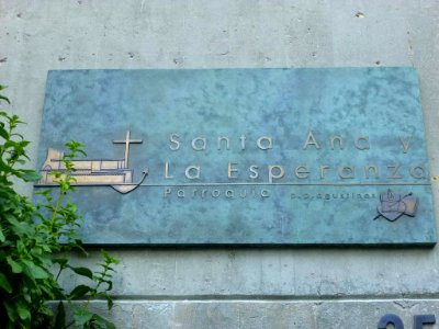 Madrid, Moratalaz, Iglesia de Santa Ana y Nuestra Señora de la Esperanza (Fisac, 1966) 10
