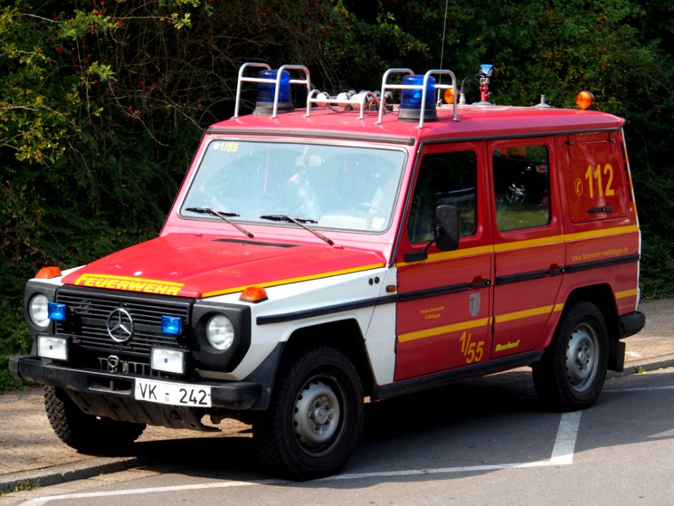 Mercedes Bachart, Freiwillige Feuerwehr Völklingnen, unit 1-55, Grenzlandmeisterschaften 2014, bild 1