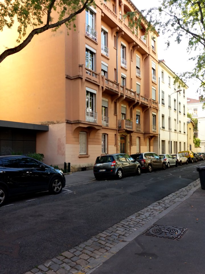 Lyon 9e - Rue de l'Harmonie, bâtiment au numéro 5