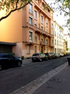 Lyon 9e - Rue de l'Harmonie, bâtiment au numéro 5