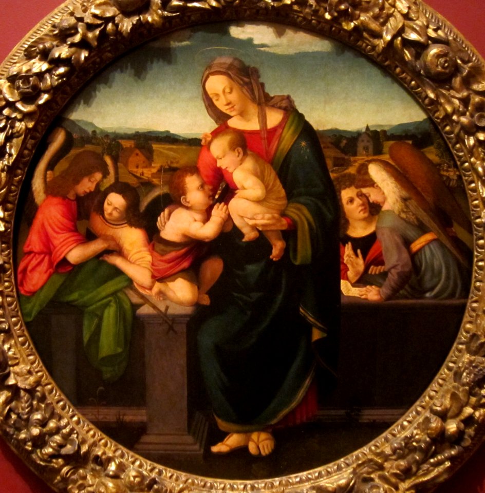 Madonna and Child with the Young Saint John and Angles by Giuliano Bugiardini, San Diego Museum of Art