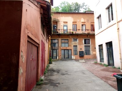 Lyon 9e - Quai Pierre Scize - Maisons au numéro 43 (2)