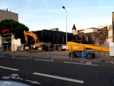 Lyon 7e - Rue Marcel Mérieux - Chantier entre le Carnegie Hall et le Ninkasi