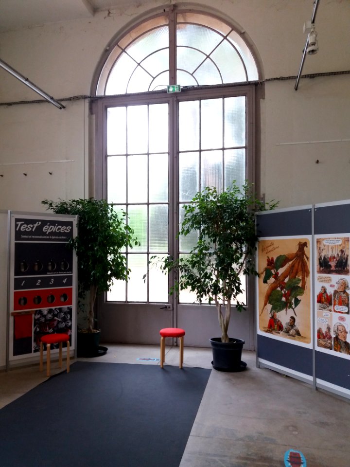 Lyon 6e - Parc de la Tête d'Or, expo Pierre Poivre, Test' épices