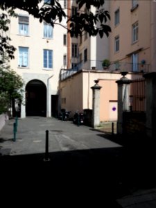 Lyon 6e - Rue Boileau, passage au numéro 82, sortie sur la rue et cour des 41-43 cours Franklin Roosevelt