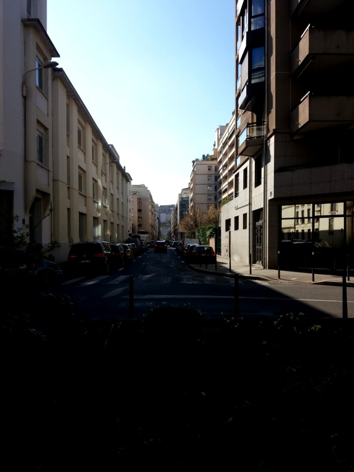 Lyon 6e - Rue Barrême, depuis la rue Boileau