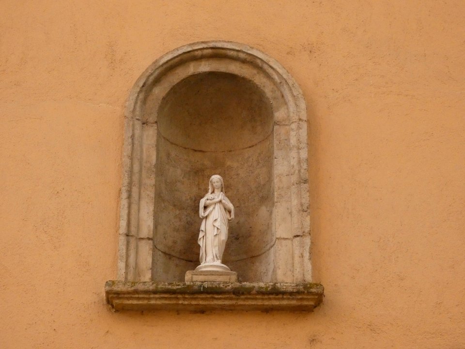 Lyon 5e - Place Gerson - Vierge Immaculée