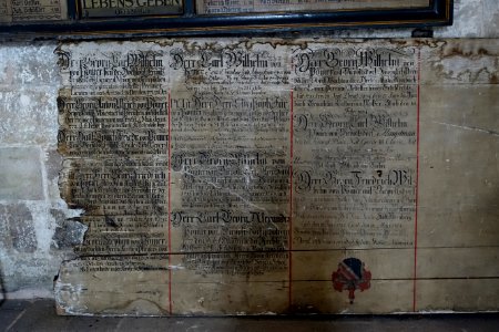 Memorial - St. Sebald church - Nuremberg, Germany - DSC01930