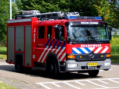 Mercedes Gemco Brandweer Kennemerland Nieuw Vennep unit 12-4330, foto1 photo