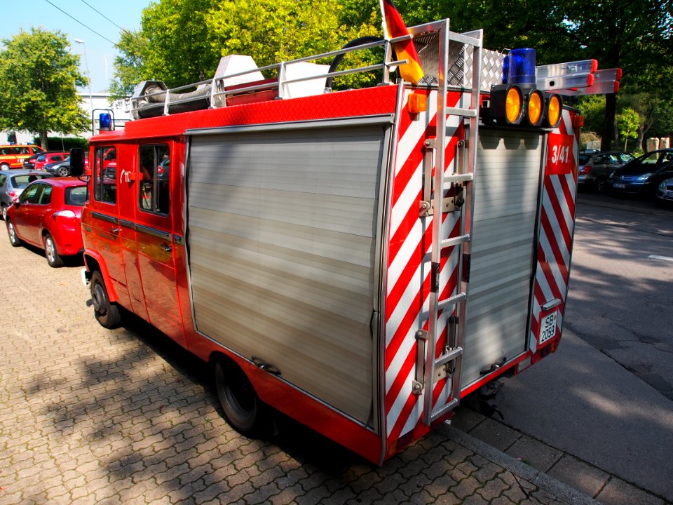 Mercedes 608D, Freiwillige Feuerwehr Kleinbittersdorf, Unit 3-41, Grenzlandmeisterschaften 2014, bild 8