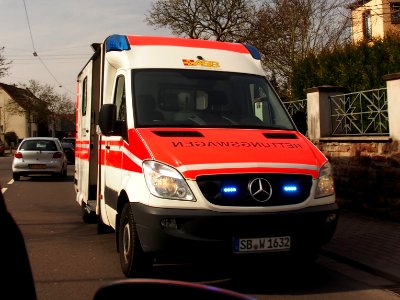 Mercedes Rettungswagen ASB Saarbruecken
