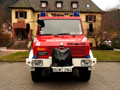 Mercedes Benz Unimog 1300L, Unit 41 of the Freiwillige Feuerwehr Elmstein pic4