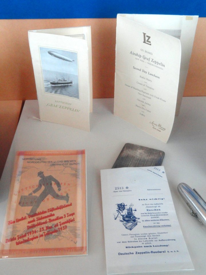 Menu etc - Zeppelin Museum Friedrichshafen - DSC06861