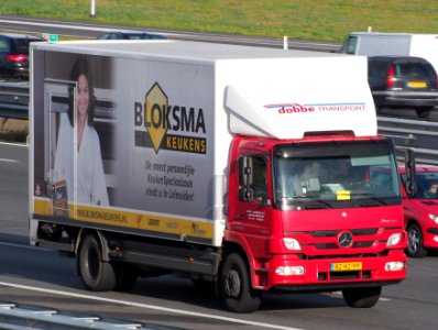 MERCEDES-BENZ ATEGO 1622 L,Dobbe Transport, Bloksma Keuekens