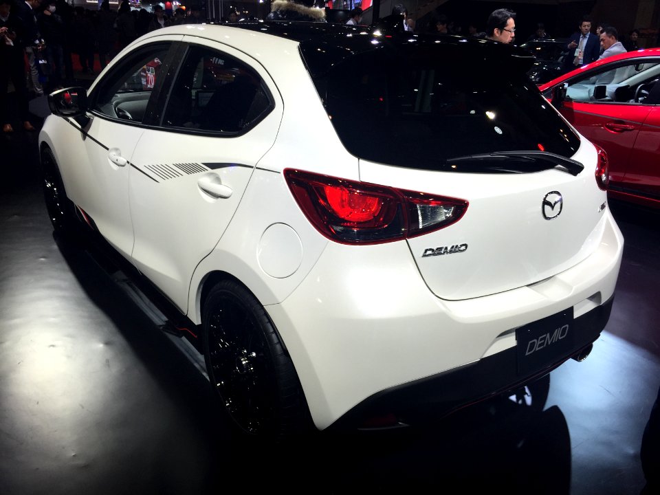 Mazda Demio Racing concept rear - Tokyo Auto Salon 2015