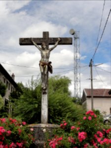Mazerulles (M-et-M) croix de chemin