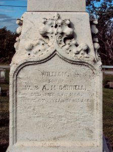 McConnell Monument, Robinson Run Cemetery, 2015-09-27, 02