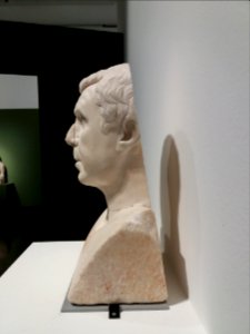MBA Lyon - Claude 2018 - Buste de Munatius Plancus, profil gauche