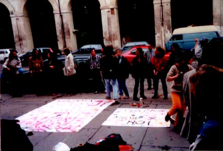 Manifestation des étudiants du liceo artistico et de l'Accademia Albertina di Belle Arti di Torino - 12 mai 1997 - 0
