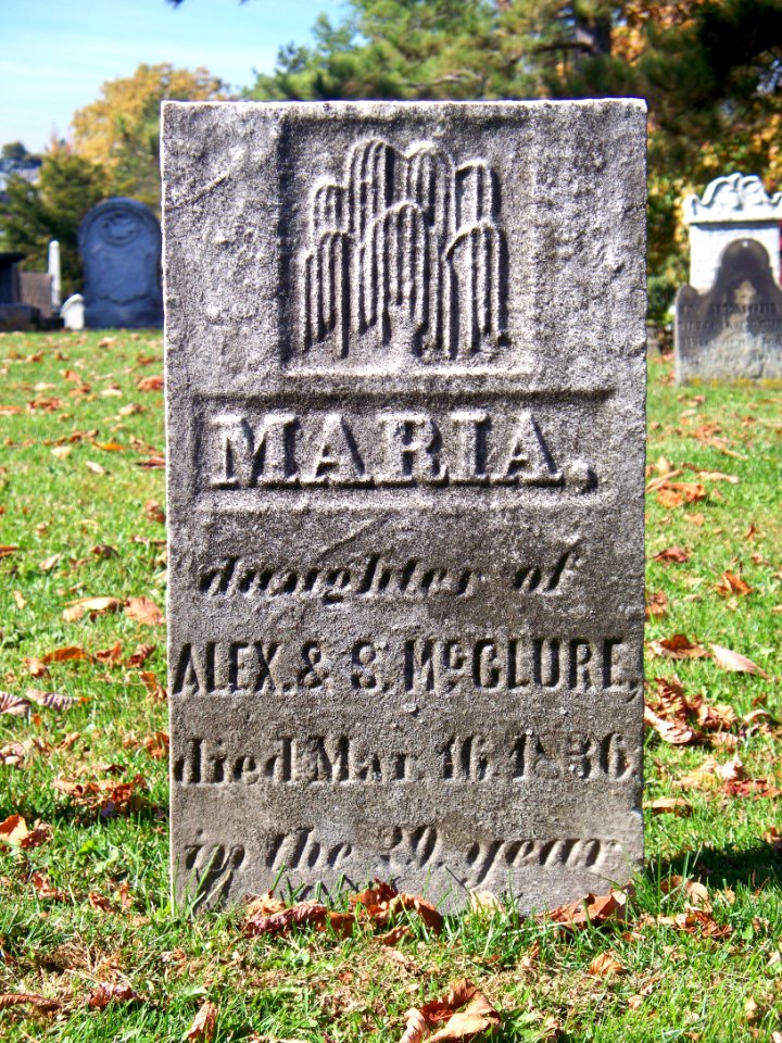 McClure (Maria), Lebanon Church Cemetery, 2015-10-23, 01