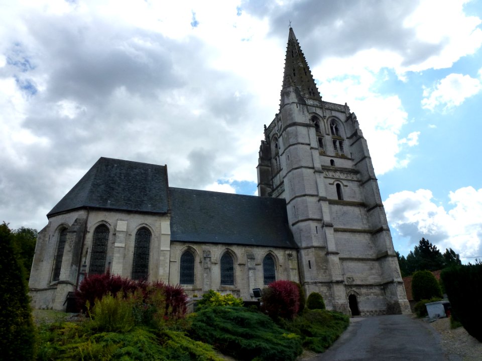 Merck-Saint-Liévain (Pas-de-Calais, Fr) église Saint-Omer PA00108347 (01)