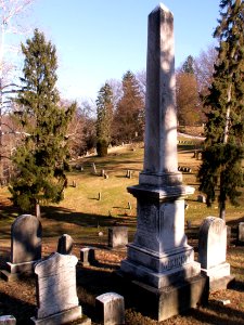 McKinney obelisk, Sewickley Cemetery, 2014-12-26, 01