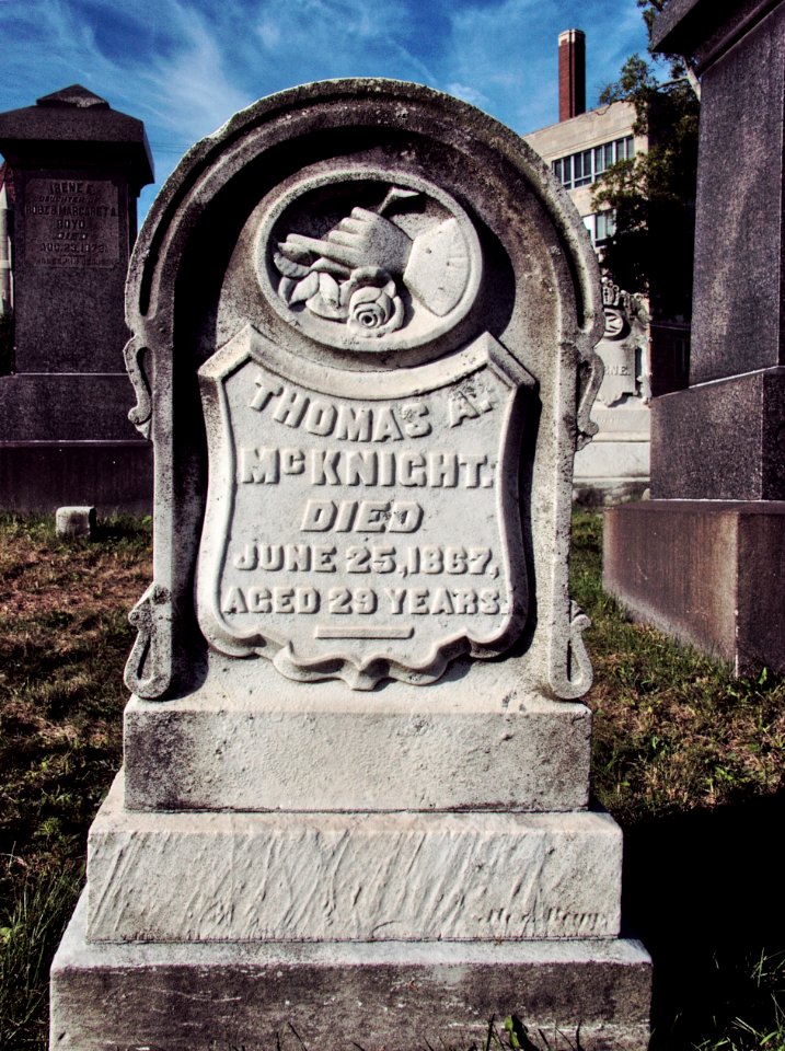 McKnight (Thomas A.), St. Clair Cemetery, 2015-10-06, 02