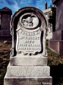 McKnight (Thomas A.), St. Clair Cemetery, 2015-10-06, 02