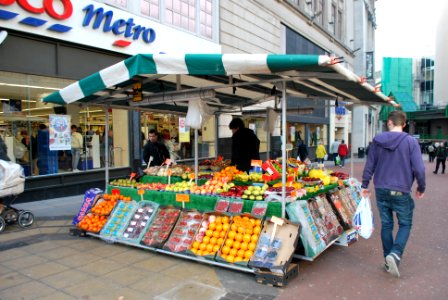 Market Stall in Liverpool