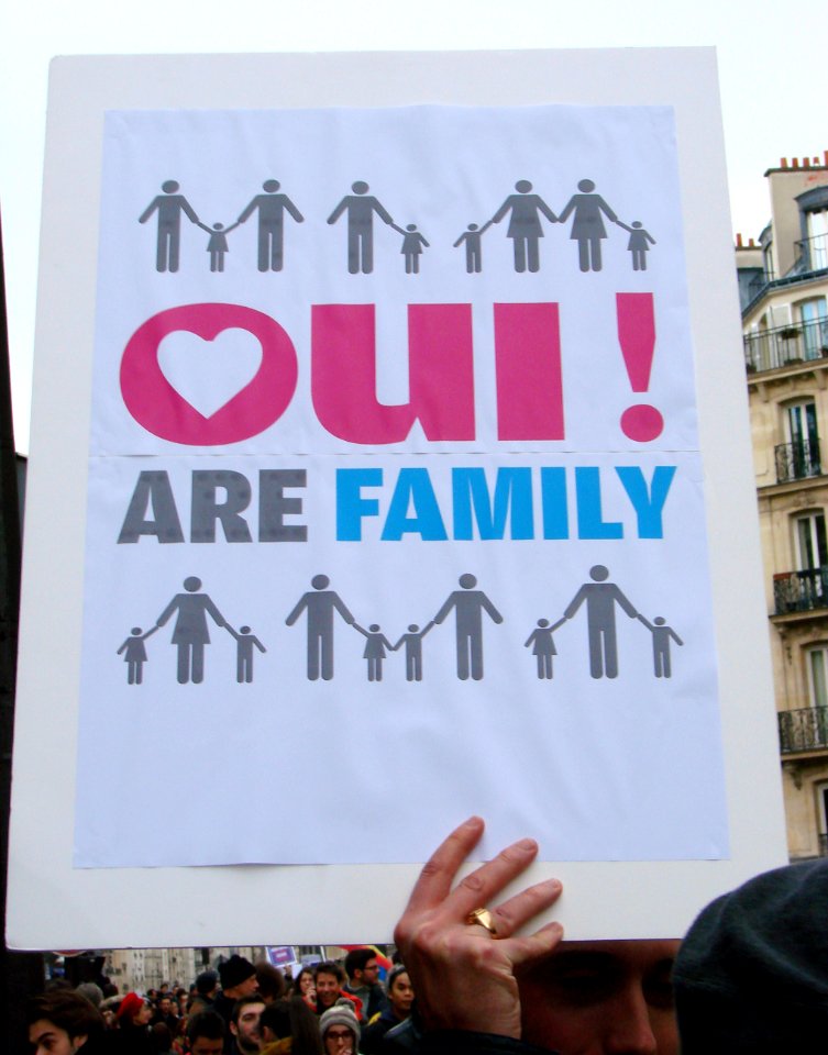 Manifestation pour le mariage pour tous Paris 16 12 2012 11