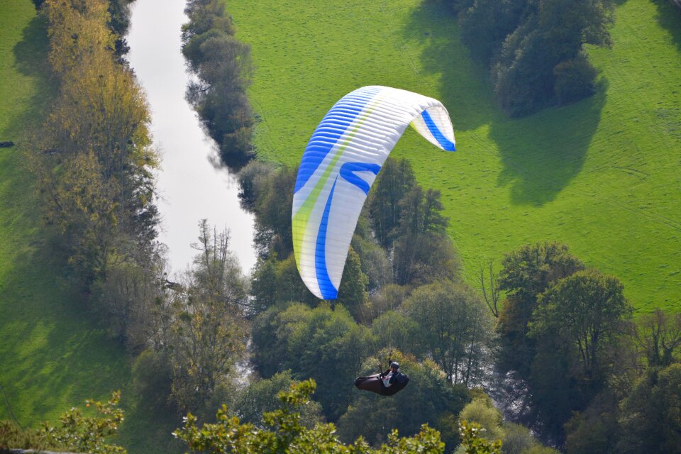 Air sports activities clécy normandy photo