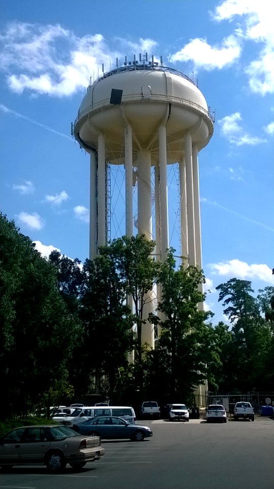 Manning Drive Water Tower UNCCH 20140831